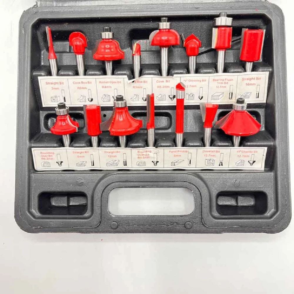 ست تیغ فرز نجاری 15 عددی 6 م م PLATINIUM 1*LX01/1