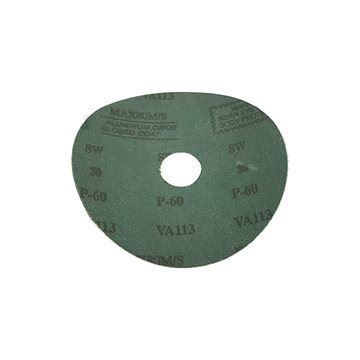 سنباده گرد فیبری آلومینیومی قطر 115 DEERFOS VA113 قرمز 60 پاس PAS 1*I23