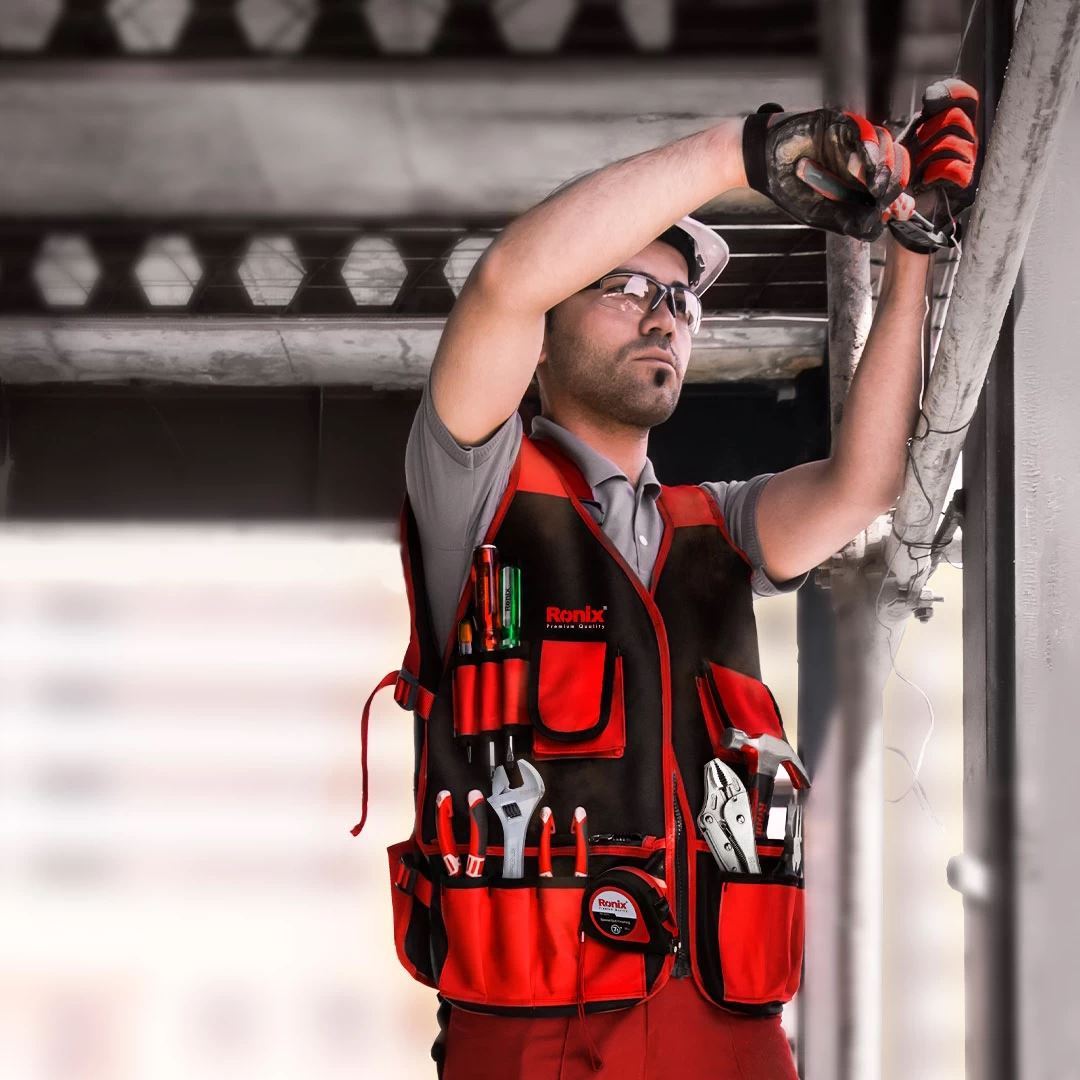جلیقه ابزاری مدل 9160 رونیکس RONIX 1*k74