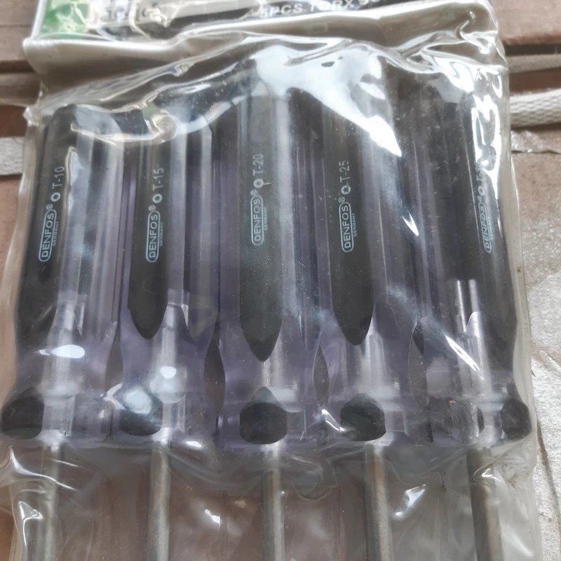 ست پیچ گوشتی ستاره ای 5 عددی دنفوس DENFOS  L43*1