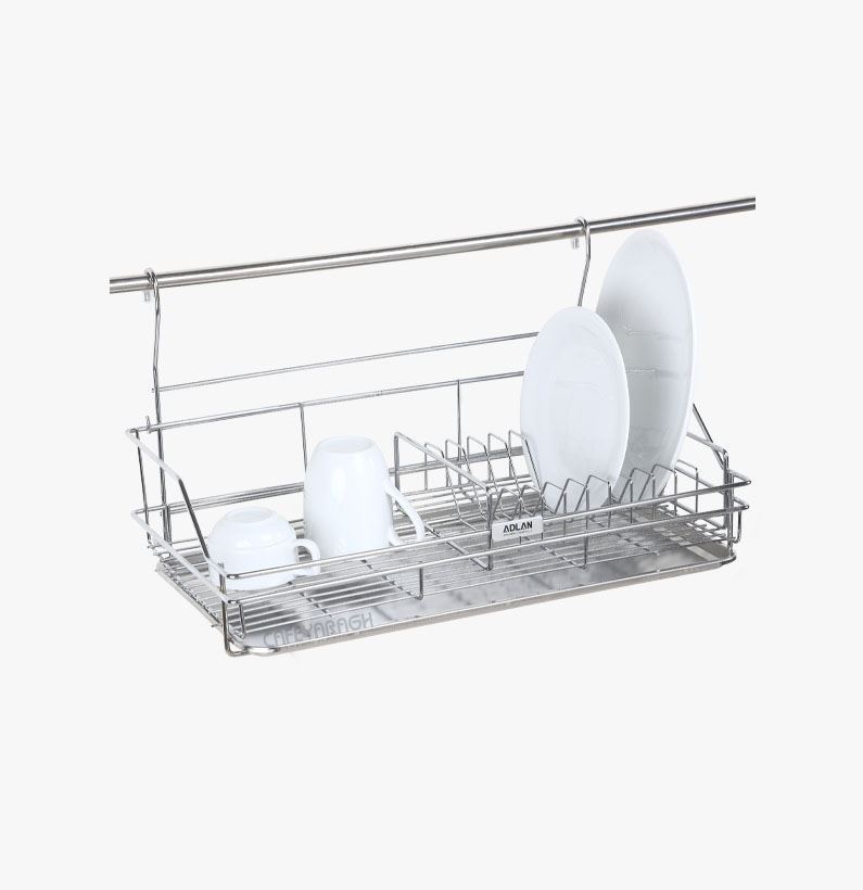 آبچکان استیل آویز با سینی آدلان کد (S.A) AS926 H91*1
