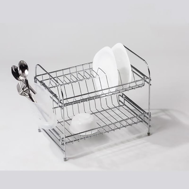 آبچکان رومیزی کوچک استیل با جاقاشقی و جالیوانی آدلان کد AS908 H61*1