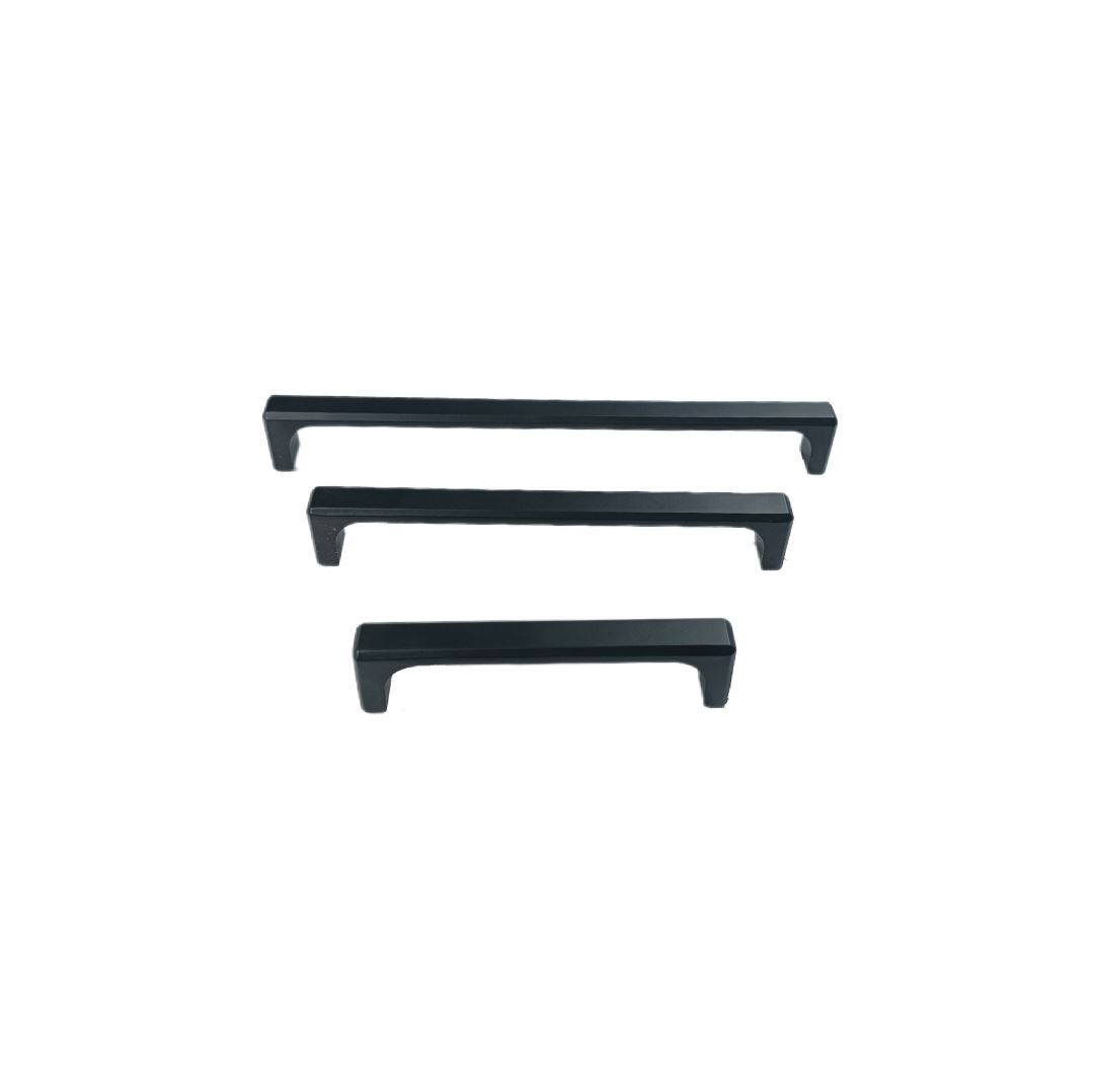 دستگیره کابینتی دو پیچ مشکی 128-S2000 نوین کاران  *M62