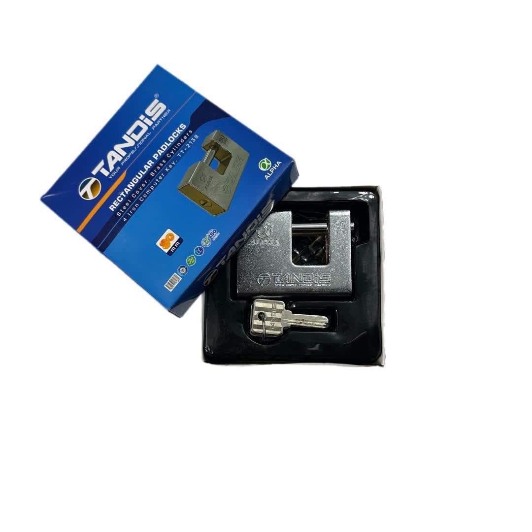 قفل کتابی 80 ضد برش روکشدار تندیس TANDIS 1*FG01
