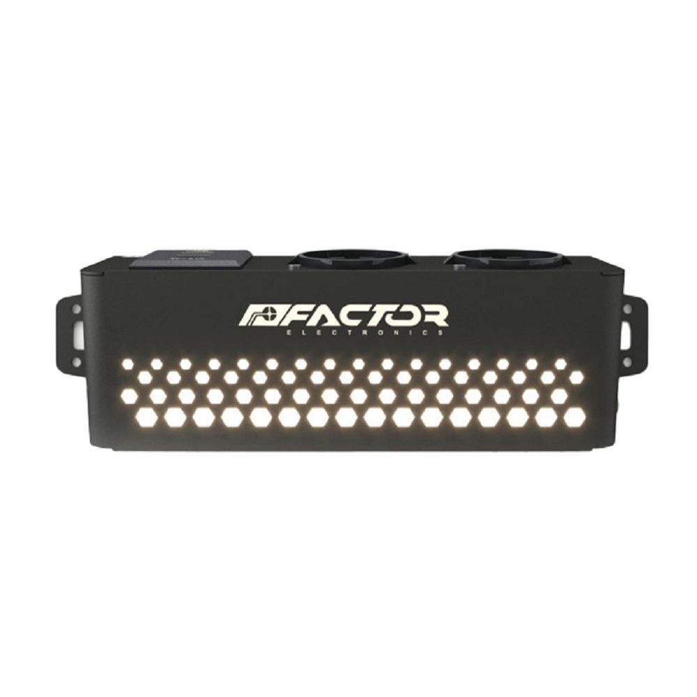 پریز زیر میزی مشکی مدل UPO2-USB مورف FACTOR 