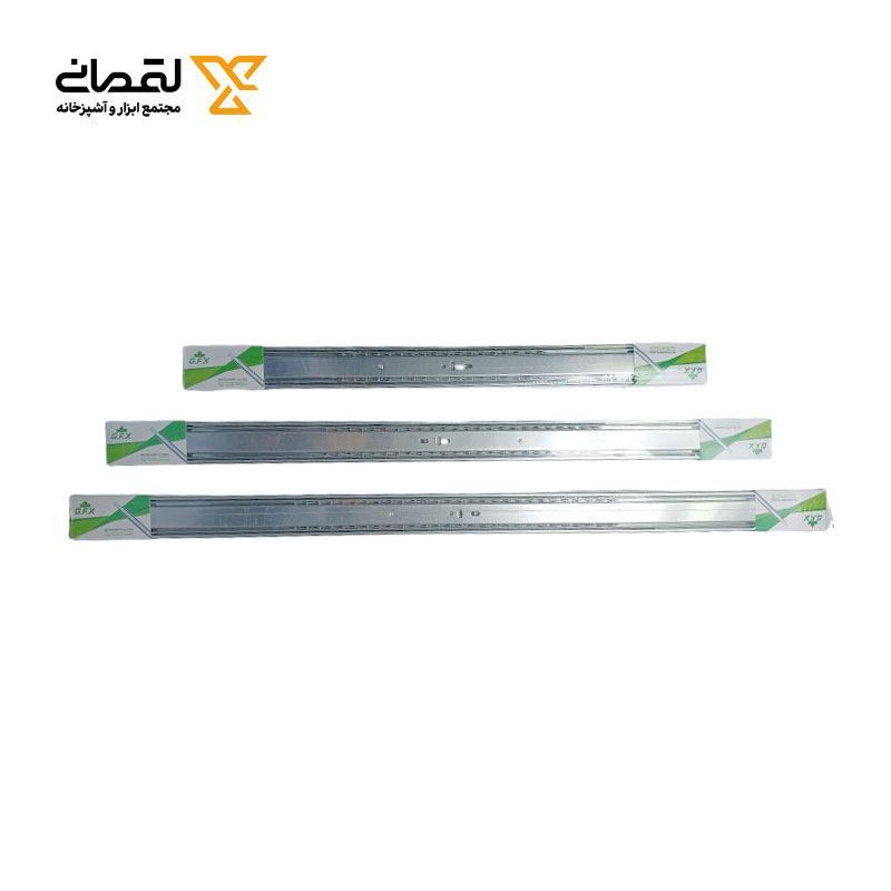 ریل ساچمه ای سه تکه 35 س.م گوفیکس G.F.X 1*Z01/1  بابونه5*12