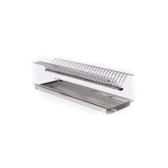 آبچکان ورقی استیل دو طبقه یونیت 90 آدلان200090  کد B1002 A12*1