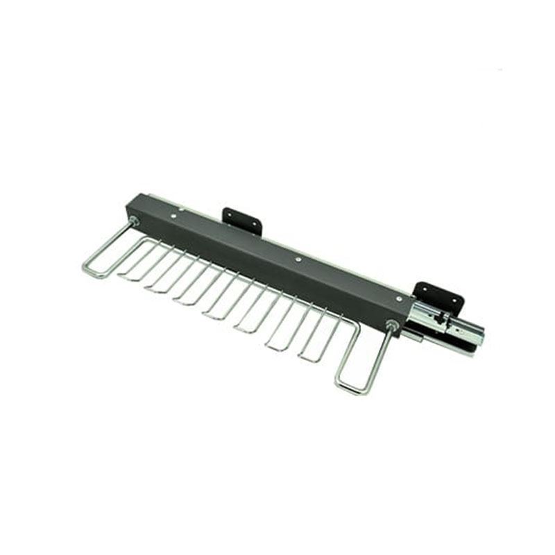 جا کروات و کمربند ریلی داخل کمد مشکی آدلان کد A6852 H31*1