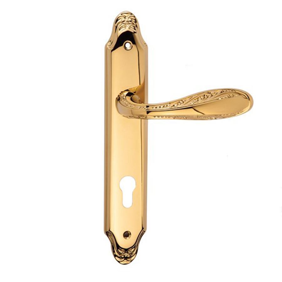 دستگیره پلاک سوییچی طلایی (PVD) کد 5752 بهریزان (S.A)	