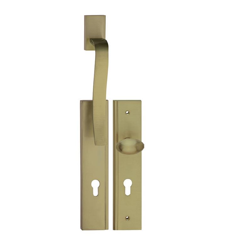 دستگیره آپارتمان زیتونی دندی کد E700A راست بهریزان 1*F92