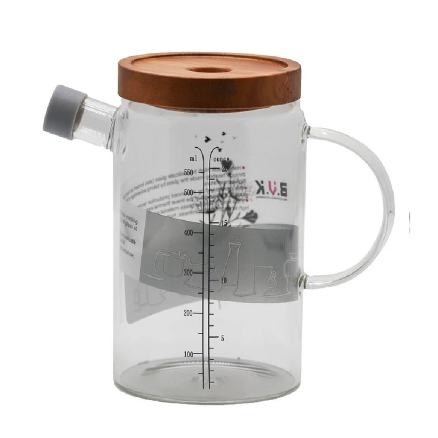جا روغن در چوب 500ML شفاف PIREX مدل VK312606 بی وی کی BVK 