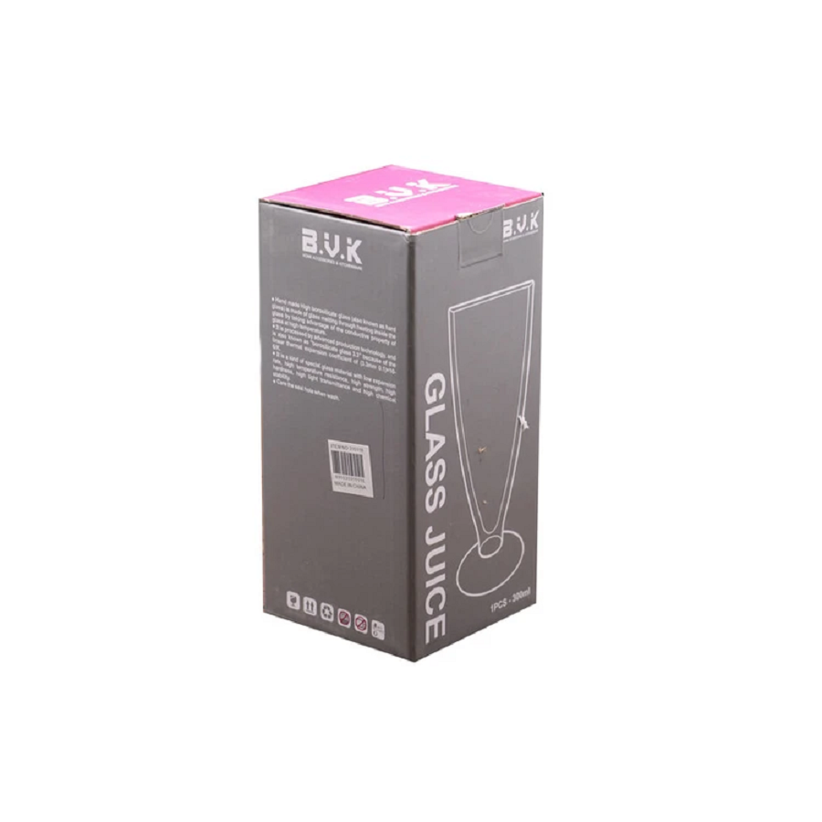 لیوان دو جداره PIREX 300 ML بدون دسته مدل VK315118 بی وی کی BVK 
