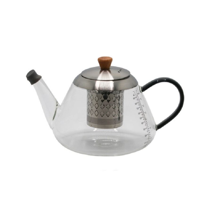 قوری در استیل 900ML PIREX دودی مدل VK324308 بی وی کی BVK 