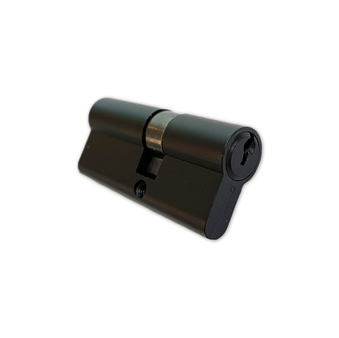 سیلندر قفل 7 س.م  کلید معمولی مشکی  پرنس کد  C-4781 1*E43