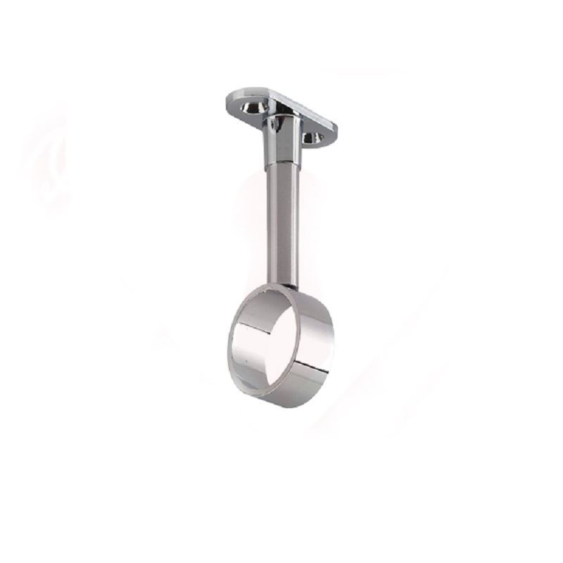 پایه سقفی گرد لوله استیل 25 رگلاژی کروم مدل CP-1046-25 ملونی MELLONI 1*CD01/3