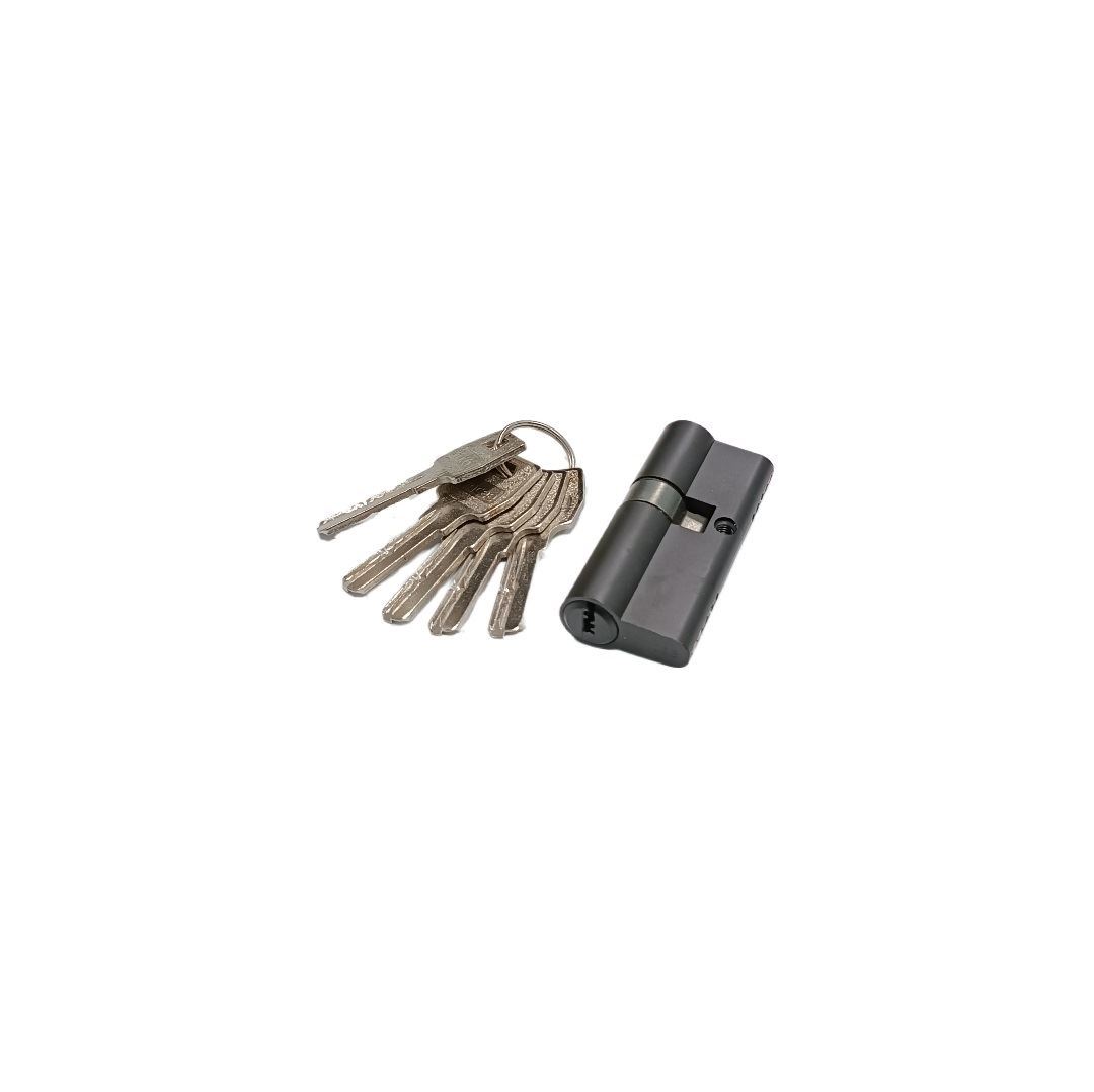 سیلندر قفل 7 س.م  کلید کامپیوتری مشکی پرنس کد C-4782 1*E33