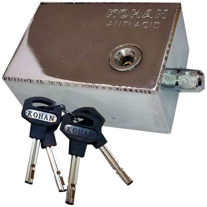 قفل فولادی گارد دار کلید چهار پر 85 کهن F12*1