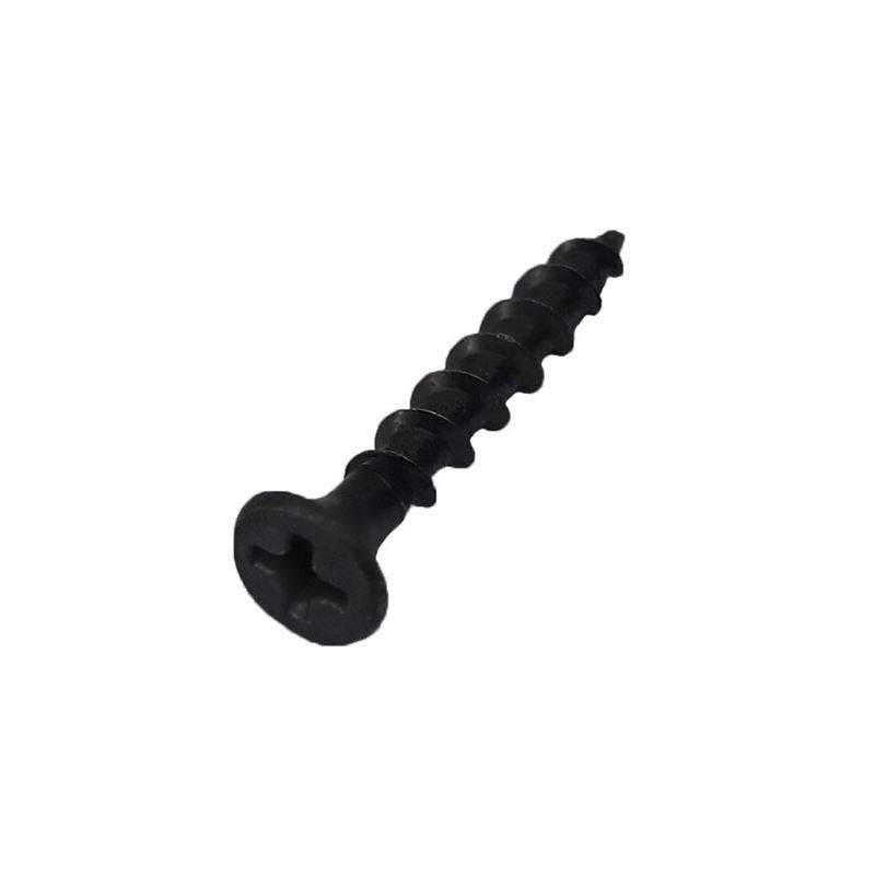 پیچ ام دی اف MDF سایز 18*4 مشکی PASSINI  1*H12