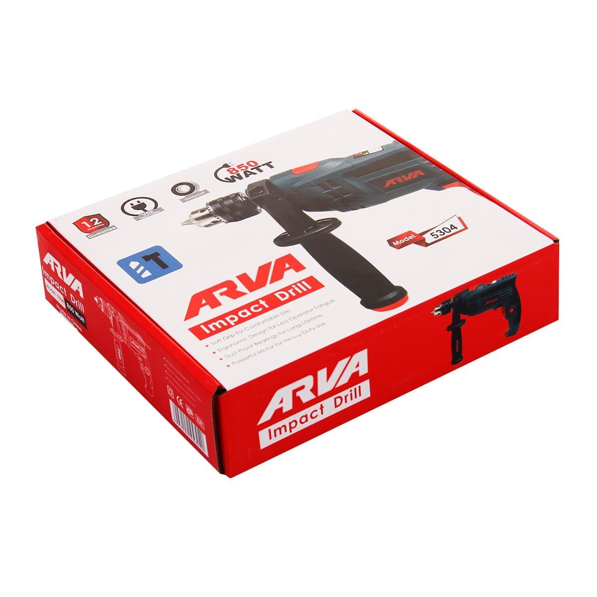 دریل چکشی 850 وات مدل 5304 آروا ARVA 1*M33