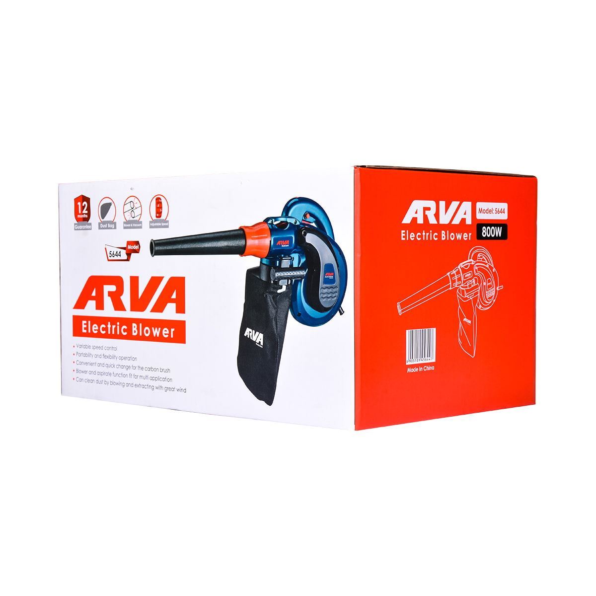 بلوور (دمنده) فوق صنعتی 800 وات دیمردار مدل 5644 آروا ARVA M41*1