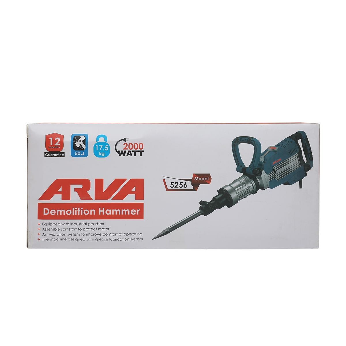 چکش  تخریب 17/5 کیلویی 2000 وات 5256  آروا ARVA 