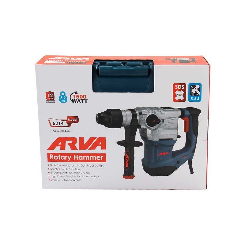 بتن کن 5 کیلویی 1500 وات مدل 5214 آروا ARVA 