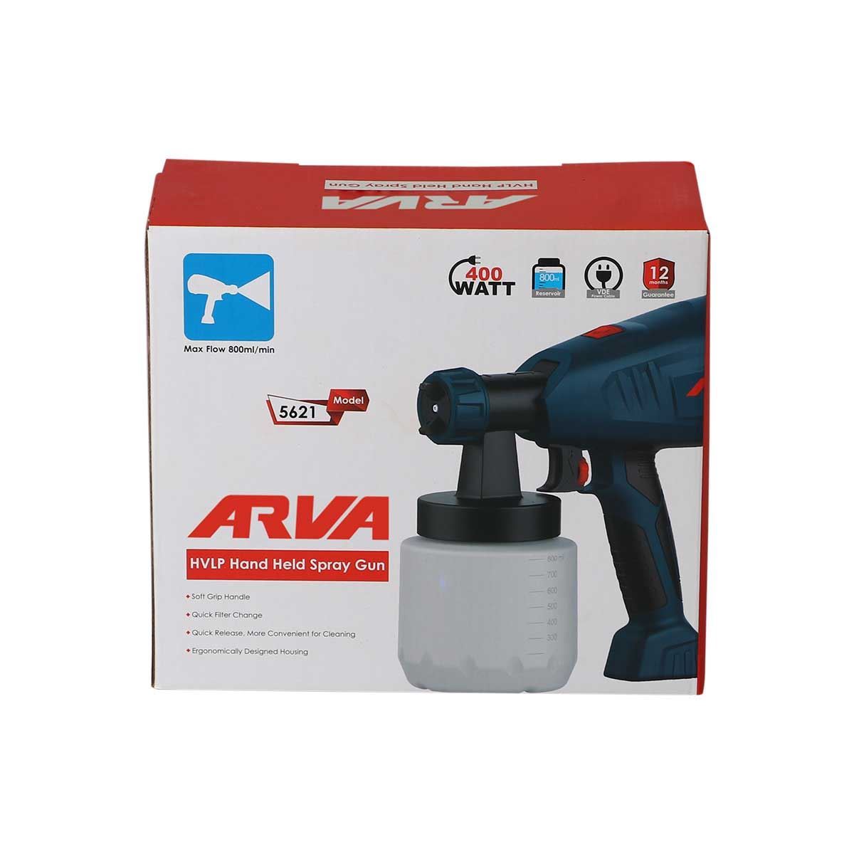 پیستوله برقی 400 وات مدل 5621 آروا ARVA 1*M23
