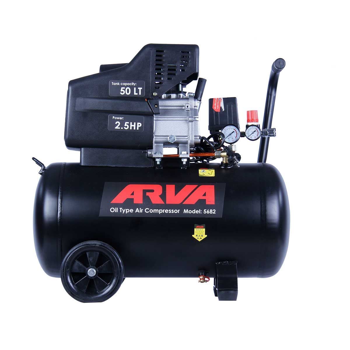 کمپرسور هوا 50 لیتری روغنی مدل 5682 آروا ARVA 12*L20