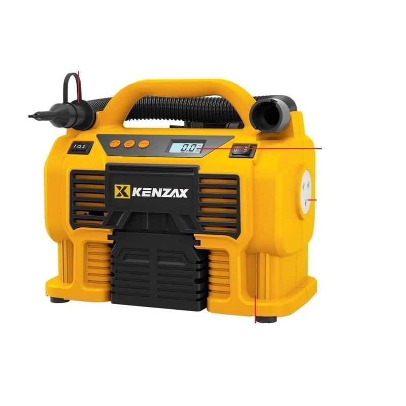 کمپرسور فندکی -دیجیتال چند کاره برق شهری مدل 5418 کنزاکس KENZAX	