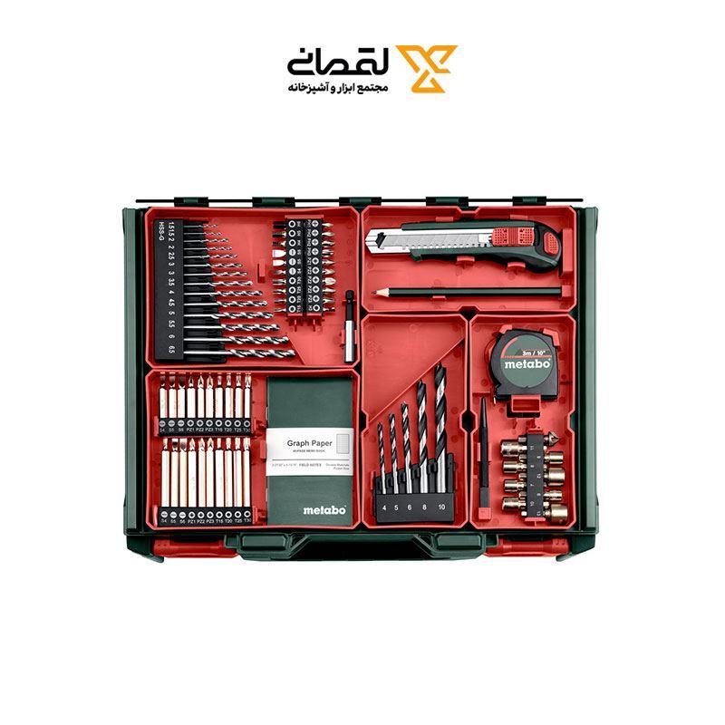 ست دریل شارژی 18 ولت مدل BS 18 متابو METABO (به سفارش امارات) 1*M43