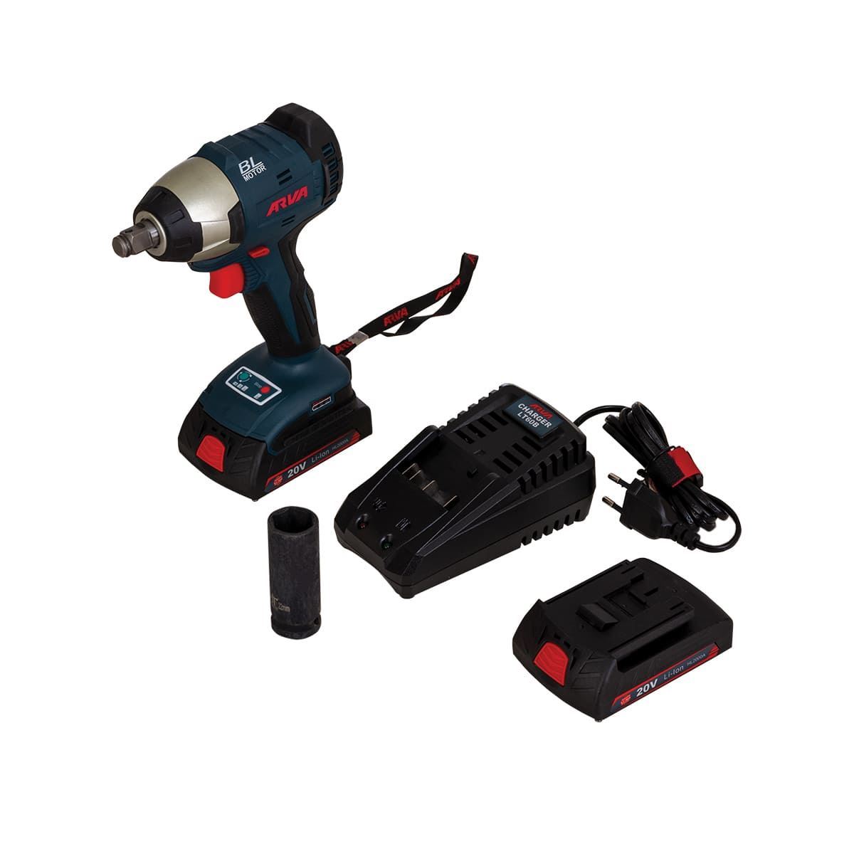 آچار بکس شارژ 20 ولت مدل 3230 آروا ARVA 1*M43