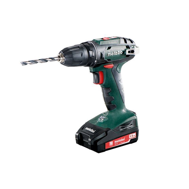 دریل شارژی 18 ولت مدل BS 18 متابو METABO (به سفارش امارات) 1*M43