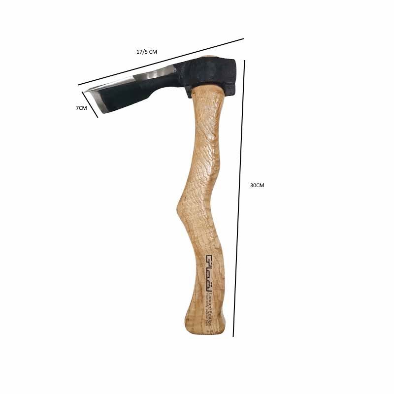 تیشه بزرگ گلویی یکطرفه دسته تفنگی دارکوب 1*K83