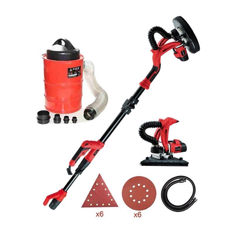 سنباده زن دیواری مثلثی مدل DWS-230D به همراه مکنده مدل DC-100 محک (S.A)  MAHAK 1*A11