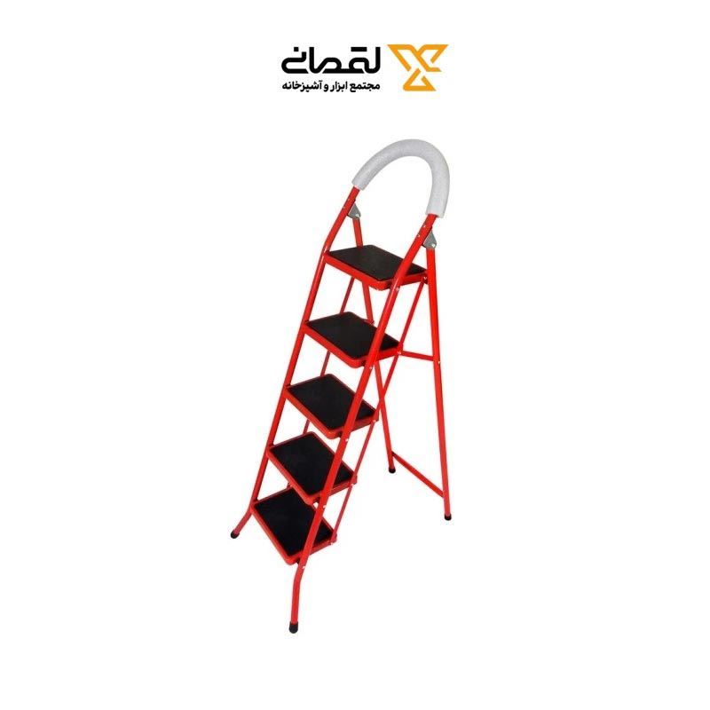 نردبان آهنی 5 پله دنیا فلز مدرن MODERN 
