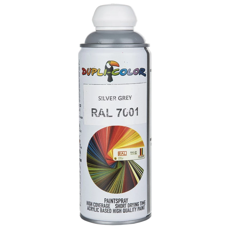 اسپری رنگ 400 میل رال خاکستری نقره ای کد 7001 دوپلی کلر (S.A) 1*J13