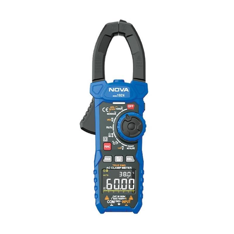 مولتی متر دیجیتال کلمپی نووا NOVA مدل 1924 1*FG01/1