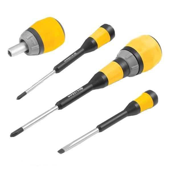 پیچ گوشتی جغجغه ای  5 عددی مدل KRS-106 کنزاکس KENZAX 1*L32