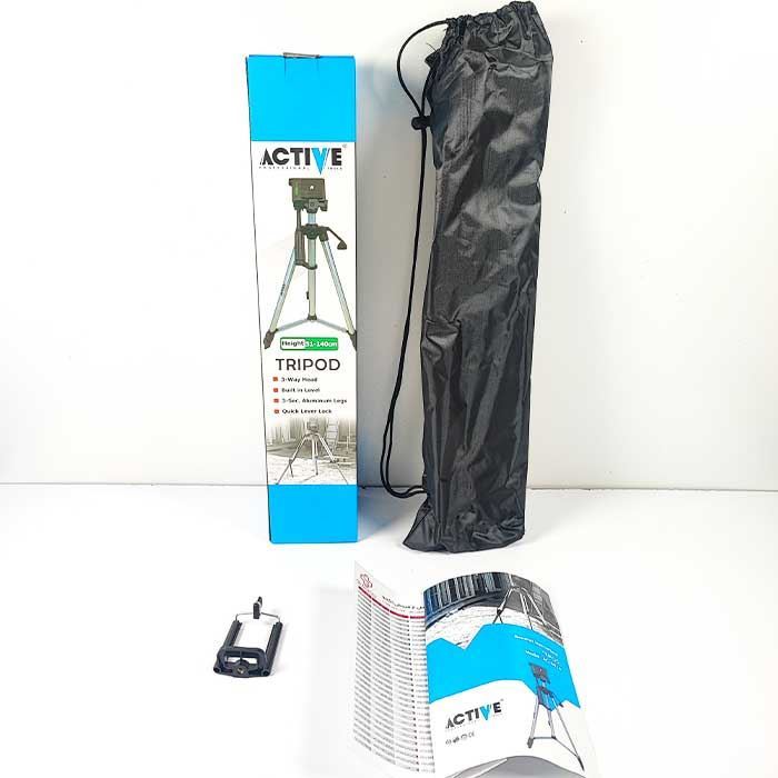 سه پایه تراز و متر لیزری مدل AC-6914 اکتیو ACTIVE 1*M53