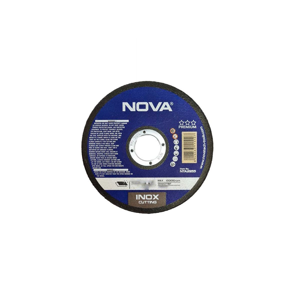 صفحه استیل بر 1 * 115 م.م  نووا NOVA مدل 2955 1*L23