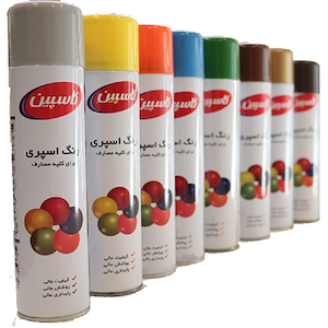 اسپری رنگ سبز روشن کاسپین CASPIAN 