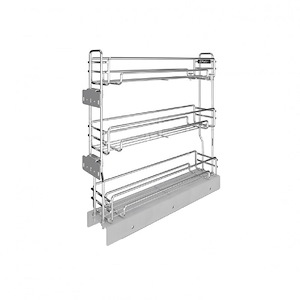 سبد مواد شوینده ریل کف دو طبقه یونیت 20 مدل 3455 (S.A) پلاتین PELATIN 1*H51   گلستان2*12