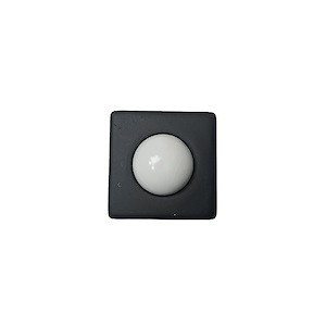 ضربه گیر پشت دری فلزی مربع مشکی LION 1*ED02/3