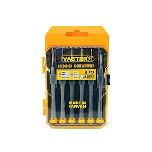 مجموعه 6 عددی پیچ گوشتی ساعتی مدل  VSP002 واستر VASTER 1*L32