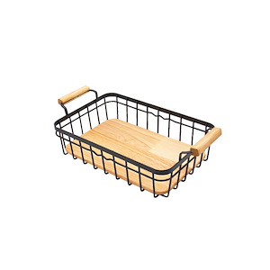 سبد فلزی مستطیل طرح KARIZMA مدل VK401330 بی وی کی BVK 