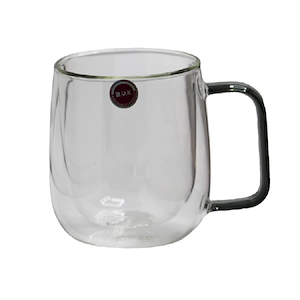 لیوان دو جداره PIREX 250 ML دسته دودی مدل VK326111 بی وی کی BVK 