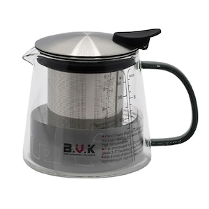 قوری در استیل 400ML  PIREX دودی مدل VK324318 بی وی کی BVK 