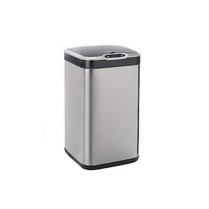 سطل زباله 20 لیتری باسنسور پایه دار استیل مدل HTD152 پرایم PRIME 