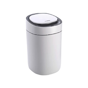 سطل زباله 15 لیتری باسنسور وکیوم دار سفید مدل HTD297 پرایم PRIME 