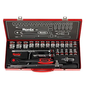 جعبه بکس 24 پارچه 12 پر 1/2 مدل RH-2624 رونیکس RONIX 1*L61